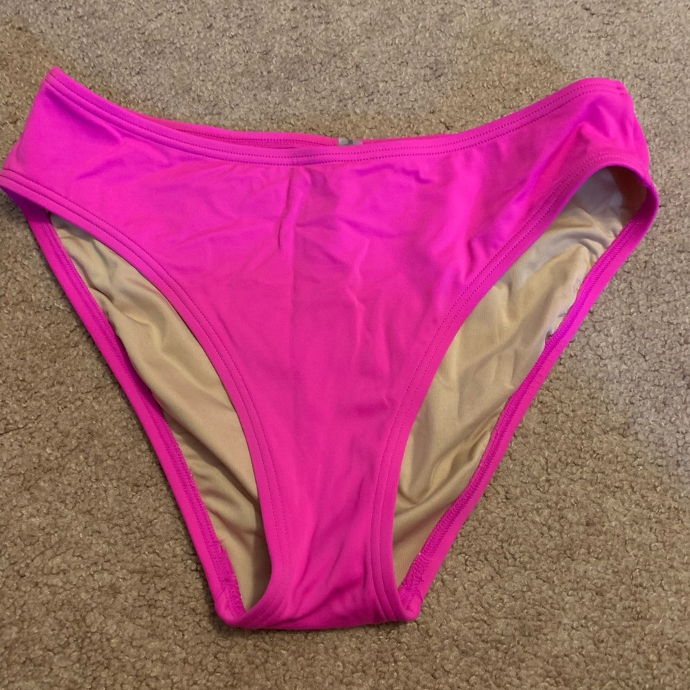 High rise bikini bottoms